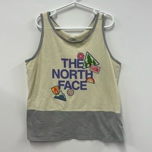 The north face sticker tank L